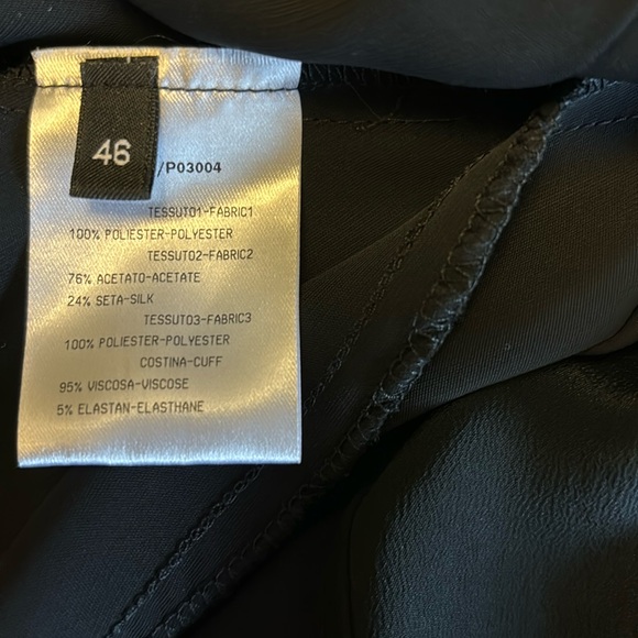 Atos Lombardini Black Dress, Sz M. - Picture 5 of 9